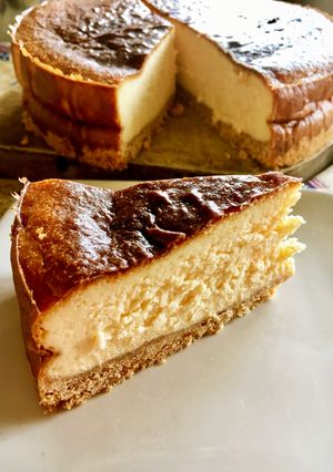 順番に混ぜるだけ★ベイクドチーズケーキ-レシピのメイン写真