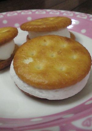 とろ〜りマシュマロ☆レンジでスモア-レシピのメイン写真