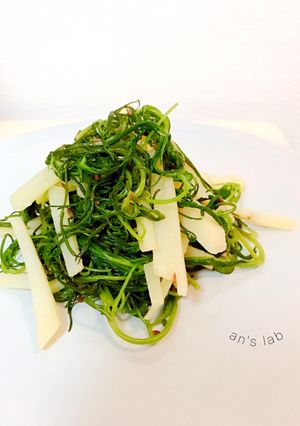 おかひじきとじゃがいものクミンソテー-レシピのメイン写真