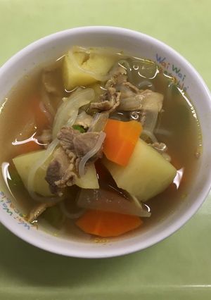 【保育園給食】肉じゃがのカレー煮-レシピのメイン写真