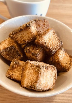 揚げない！ひとくちきな粉パン-レシピのメイン写真