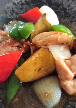 鶏肉と野菜の黒酢あん-レシピのメイン写真