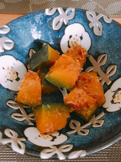 簡単5分!かぼちゃの醤油バター和え-レシピのメイン写真