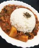 時短 トマトジュースで野菜カレー
