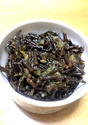梅ジュースと梅醤油の梅ひじき-レシピのメイン写真