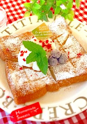 バニラアイストースト-レシピのメイン写真