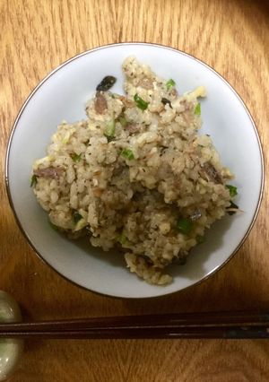 残り物アレンジ！サンマの塩焼き混ぜごはん-レシピのメイン写真