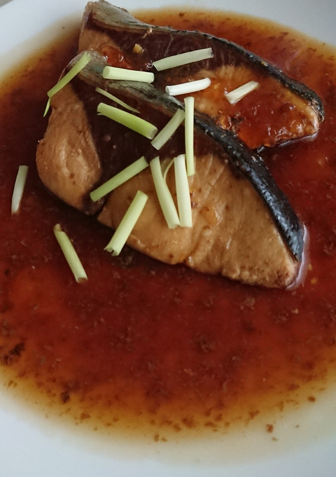 豚の角煮の残り汁でぶりの照り焼き-レシピのメイン写真
