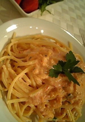 ☆ウニのトマトクリームパスタ☆-レシピのメイン写真
