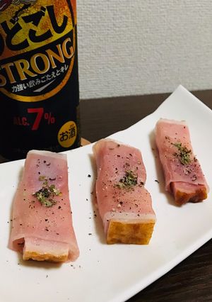 厚切りベーコンの生ハム巻き-レシピのメイン写真