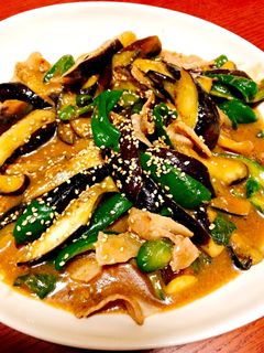 ナスと豚肉の味噌炒め-レシピのメイン写真