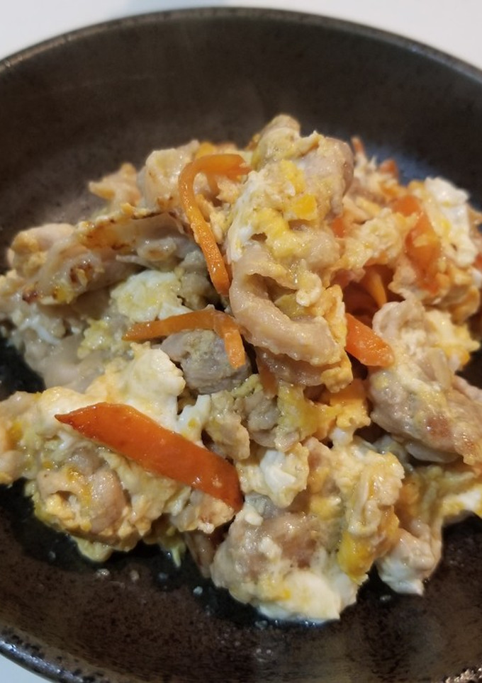 豚肉と卵のオイスターマヨ炒め-レシピのメイン写真