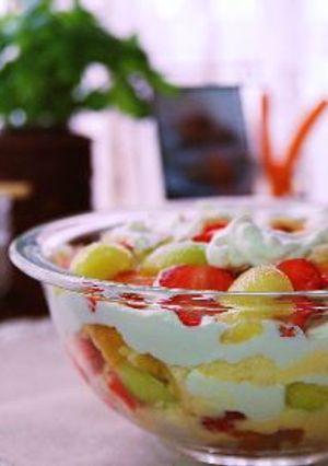 有り合わせの果物でゴージャスケーキ-レシピのメイン写真