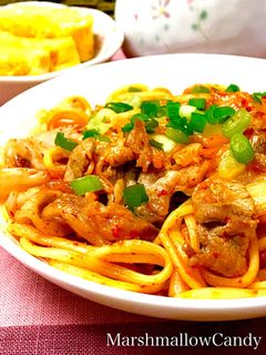 簡単♡美味しすぎる豚キムチ焼きそば♡-レシピのメイン写真