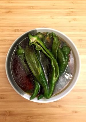 万願寺とうがらしの焼き浸し-レシピのメイン写真