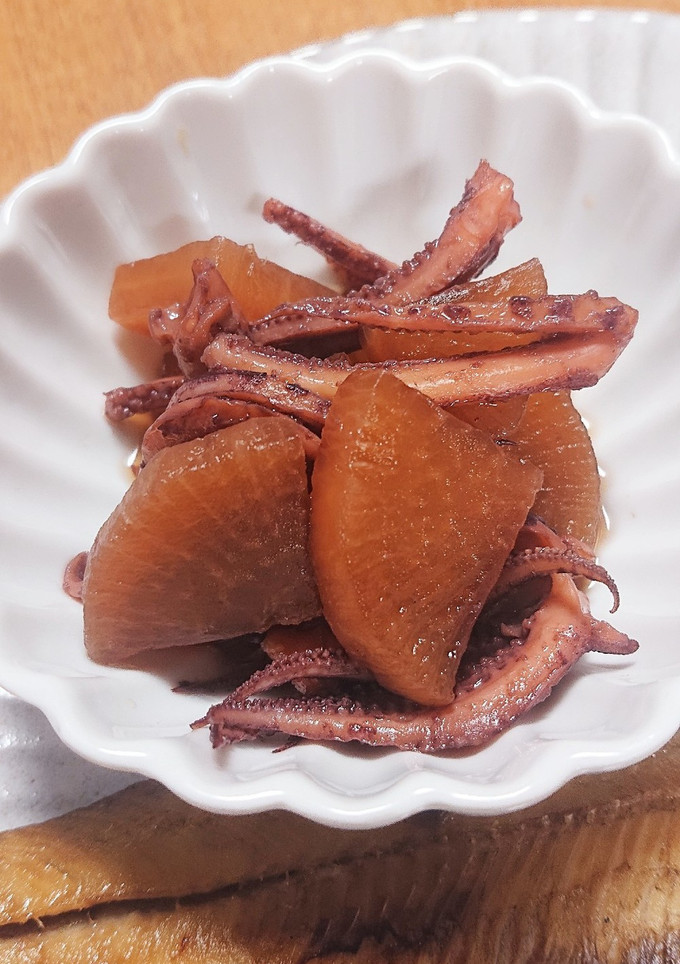 いかと大根の煮物 簡単！お惣菜の味！-レシピのメイン写真