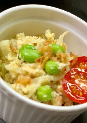 レンジだけでおからサラダ カレー味-レシピのメイン写真