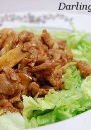 豚肉の甜面醤(てんめんじゃん) 炒め-レシピのメイン写真