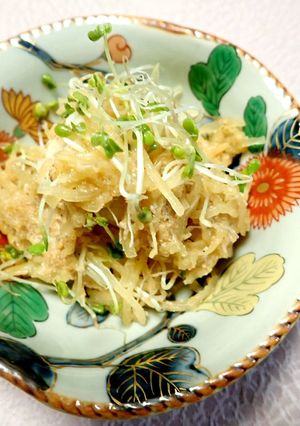そうめんカボチャと竹輪のポン酢和え-レシピのメイン写真