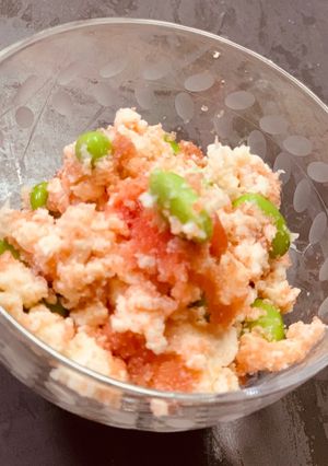 レンジでおからサラダ ☆タラコ味-レシピのメイン写真