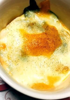 【糖質制限】牛乳なしほうれん草キッシュ風-レシピのメイン写真
