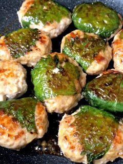 大葉つくねの照り焼き-レシピのメイン写真