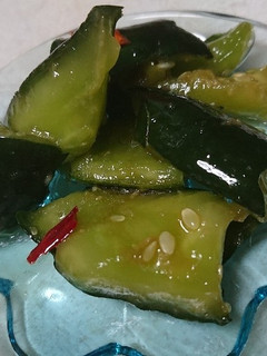 簡単中華風たたききゅうり(*゚▽゚)ノ-レシピのメイン写真