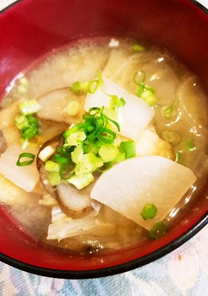 食べる　味噌汁-レシピのメイン写真