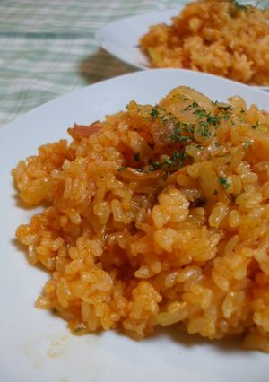 ♬とろけるチーズのケチャップライス♬-レシピのメイン写真