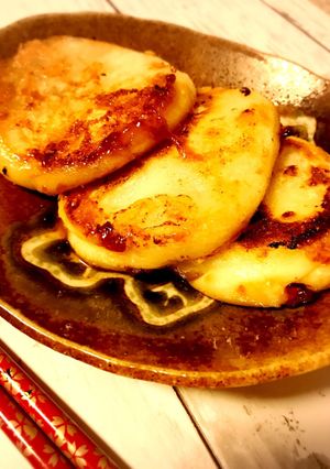 ＊黒蜜ナッツの白玉焼き＊-レシピのメイン写真
