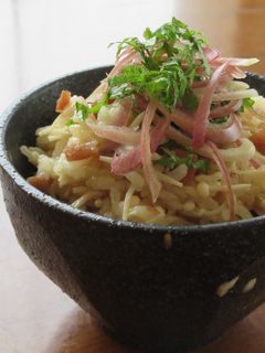 梅干しとえのき茸の炊き込みご飯-レシピのメイン写真