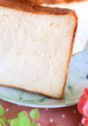 はちみつのふんわり食パン 分割でも！-レシピのメイン写真