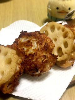 れんこんつくねバーグ-レシピのメイン写真