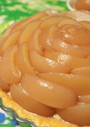 桃のカスタードタルト-レシピのメイン写真