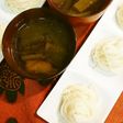 鶏皮おだしで頂く素麺