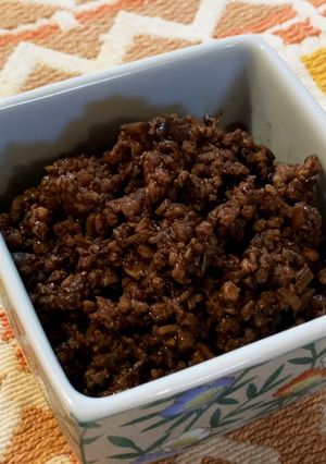 カカオポリフェノール強化！和風肉そぼろ-レシピのメイン写真