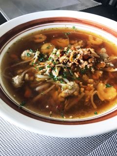 豚ひき肉とエビの春雨スープ-レシピのメイン写真
