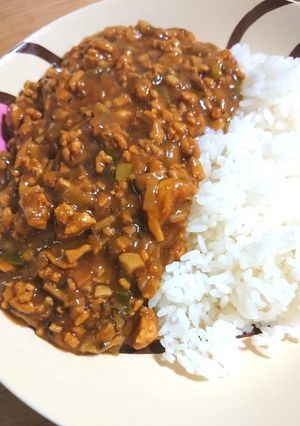 ヘルシーに。和風キーマカレー。-レシピのメイン写真