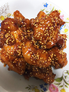 やみつき!!ヤンニョムチキン風唐揚げ-レシピのメイン写真