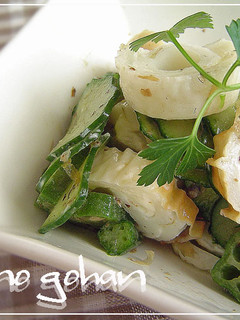 チーちくとグリーン野菜のおかか和え-レシピのメイン写真
