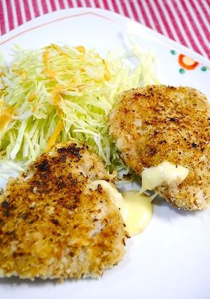 お弁当！揚げ焼き不要☆チーズinとんかつ-レシピのメイン写真