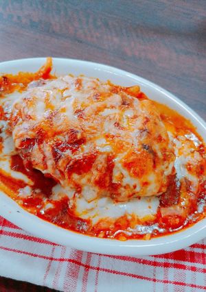 魅惑のハンバーグカレーグラタン♡-レシピのメイン写真