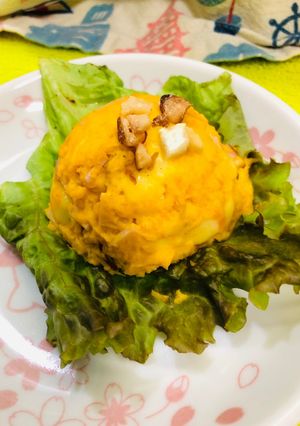 かぼちゃのポテトサラダ-レシピのメイン写真
