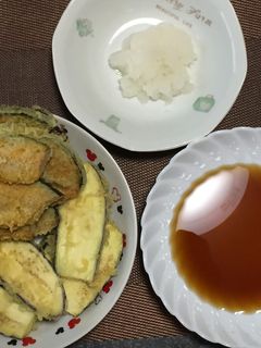 かぼちゃとナスの天ぷら!(^^)!-レシピのメイン写真