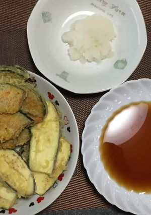 かぼちゃとナスの天ぷら!(^^)!-レシピのメイン写真