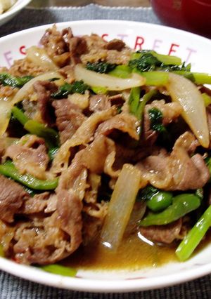 旬の野菜と牛肉のオイスターソース炒め-レシピのメイン写真