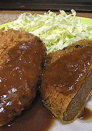 第45の隷使緋:イシイノハンバーグカツル-レシピのメイン写真
