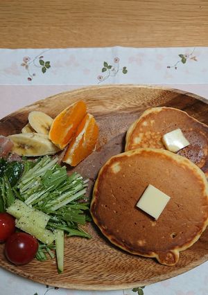 簡単ホットケーキ(覚書)-レシピのメイン写真