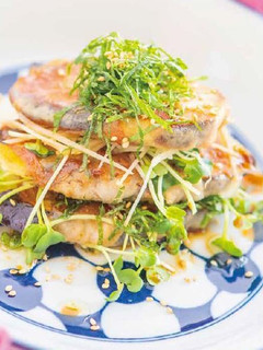 ナスと豚肉の薬味ミルフィーユ-レシピのメイン写真