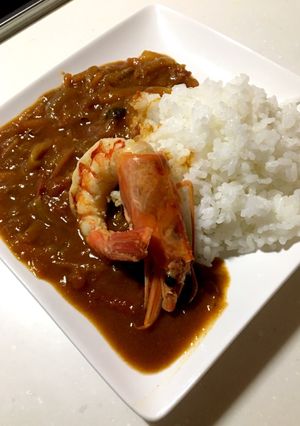 ちょっとひと手間かけて★海老カレー-レシピのメイン写真
